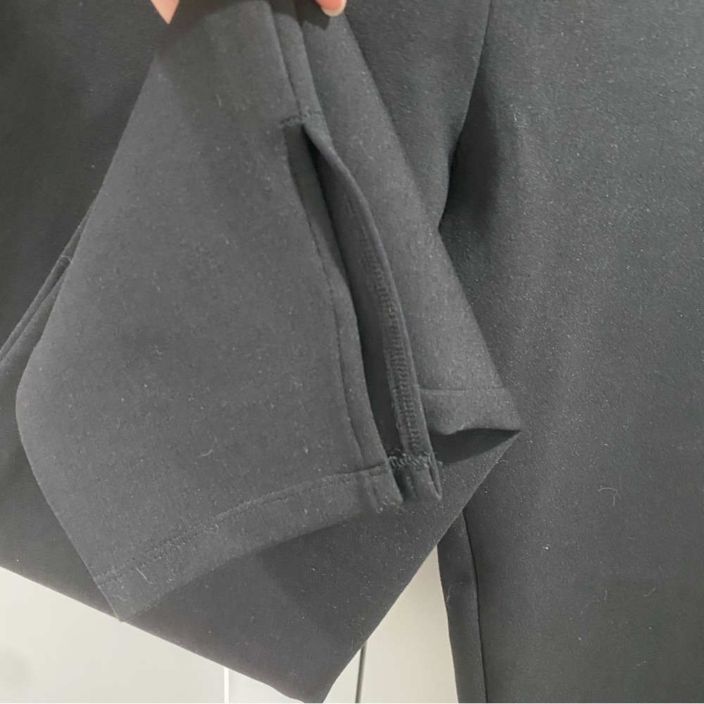 Superdown Black Side Zip Split Hem High Rise Pant… - image 5